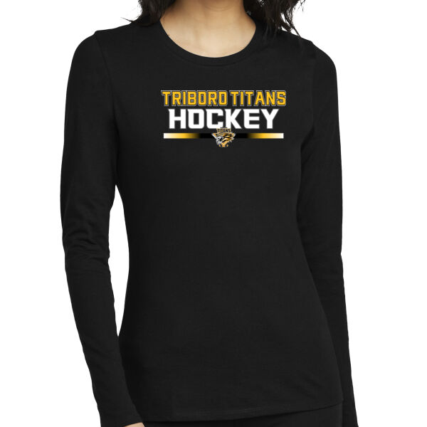 Triboro - Women's Perfect Blend ® CVC Long Sleeve Tee Thumbnail