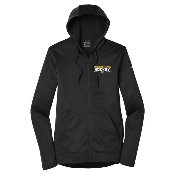 Triboro - Ladies Therma FIT Full Zip Fleece Hoodie Thumbnail
