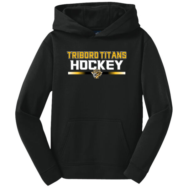 Triboro - Youth Sport Wick ® Fleece Hooded Pullover Thumbnail
