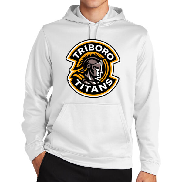 Titans Logo - Sport Wick ® Fleece Hooded Pullover Thumbnail